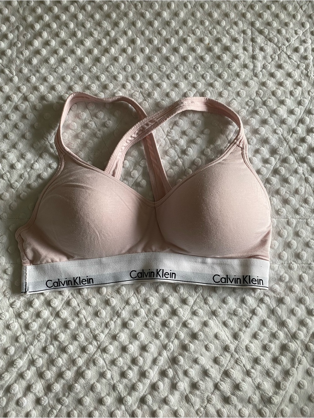 Calvin Klein Modern Cotton Lined Bralette w/ Built In Padding
